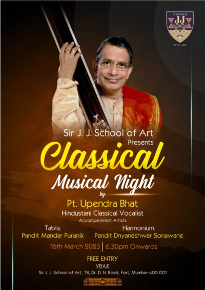 Classical Musical Night by Pt. Upendra Bhat